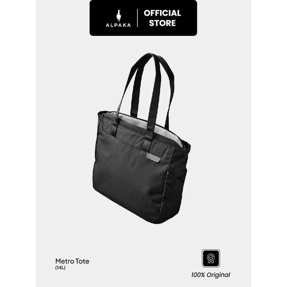 Alpaka Metro Tote Bag Tas Bahu Pria Fit Laptop 16inch exports