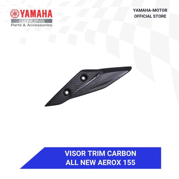Yamaha All New Aerox 155 Visor Trim Carbon