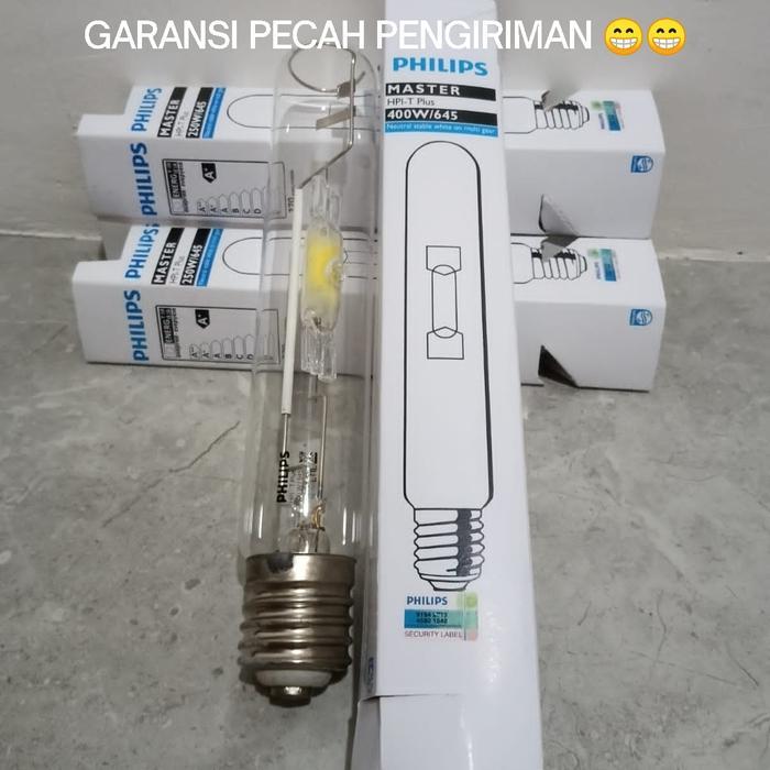 "New" LAMPU SOROT HPIT 400 WATT PHILIPS HID BULB