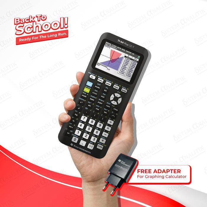 Texas Instruments Ti-84 Plus Ce Graphing Calculator