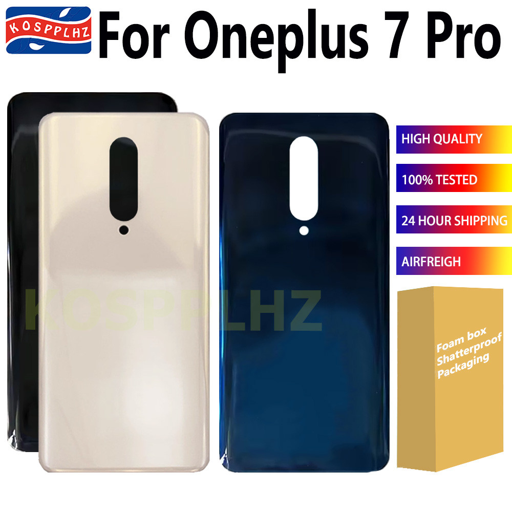 Rear Panel For Oneplus 7 Pro Battery Cover Glass Replacement For Oneplus 7 Pro Back Glass Battery