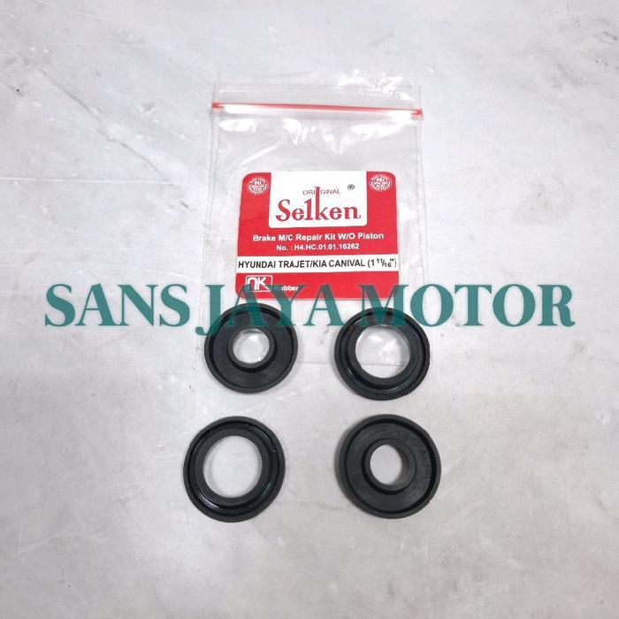 KARET CENTRAL SEAL KIT MASTER REM ATAS HYUNDAI TRAJET KIA CARNIVAL DISKON
