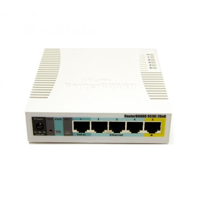 Mikrotik Router Wireless Rb951Ui-2Hnd/ Rb 951Ui / Mikrotik 951Ui