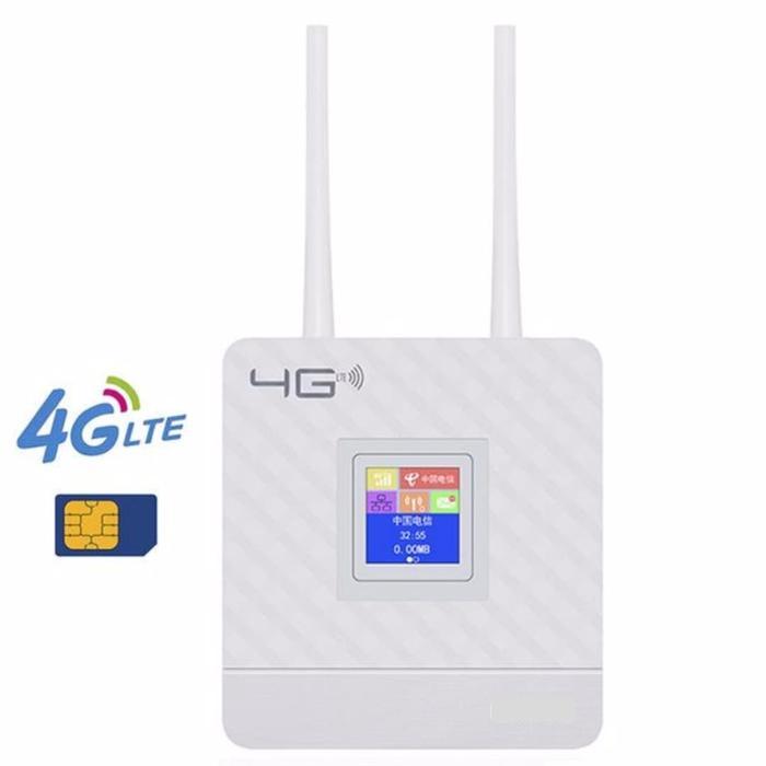 Modem Router Modem Wifi Hotspot Jaringan 4G Kecepatan Tinggi Unlock Dengan Monitor Led Kontrol