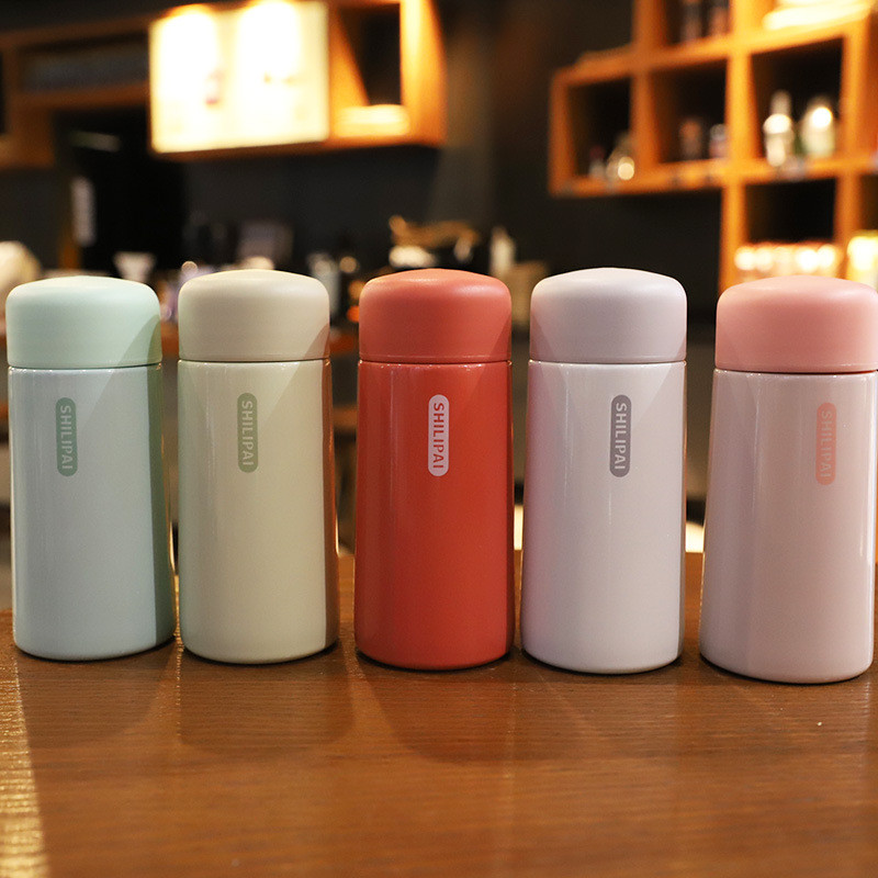 Convenient Mini Stainless Steel 150ml Thermos Cup Ultra-compact Portable Leak-proof Fashion Water Cu