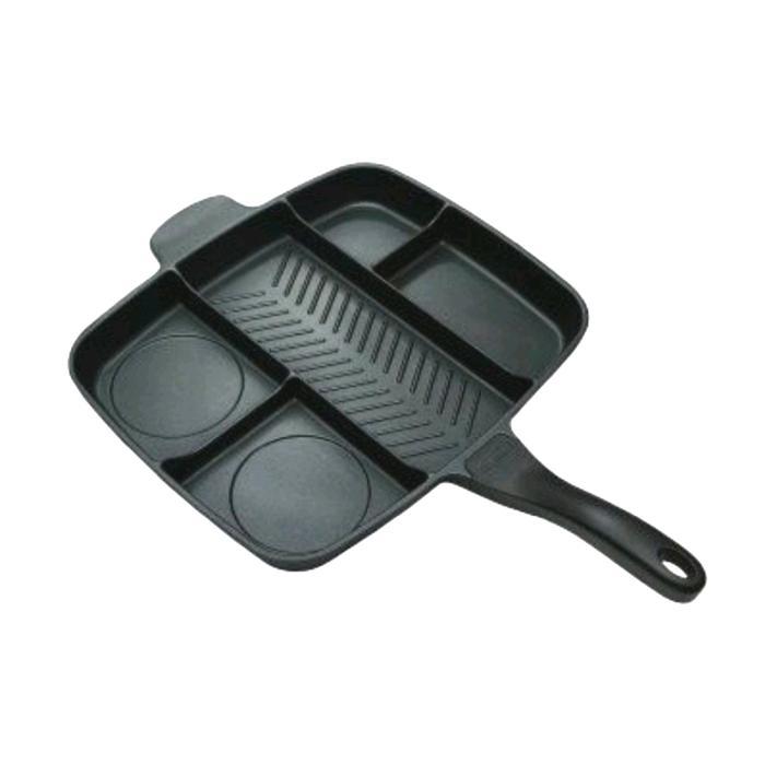 Panci 5 Sekat Frying Pan Magic Pan 5 In 1 - Ftid