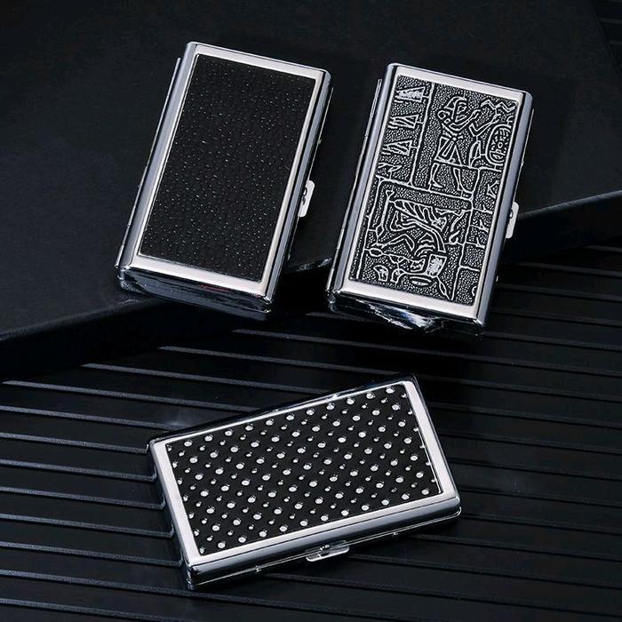 Wadah Tempat Kotak Stainless Dinghao TR DH-8814 - Bahan Stainless, Motif Banyak Steel