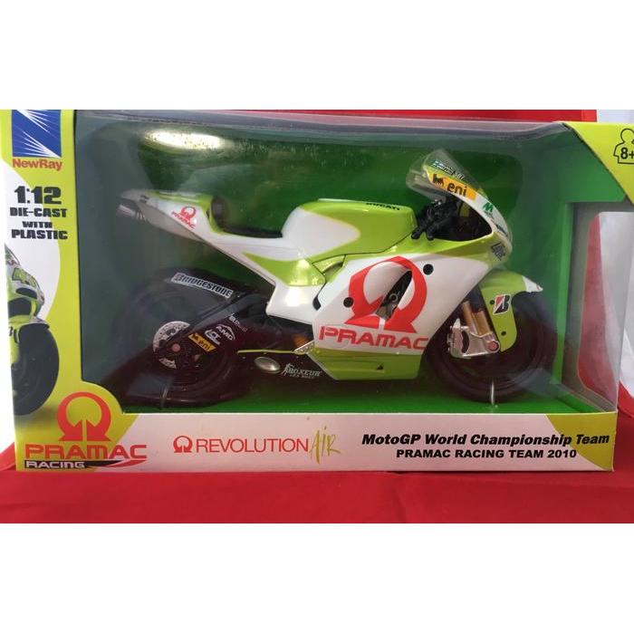 Newray 1/12 Diecast Motorcycles MotoGP World Championship Team Pramac