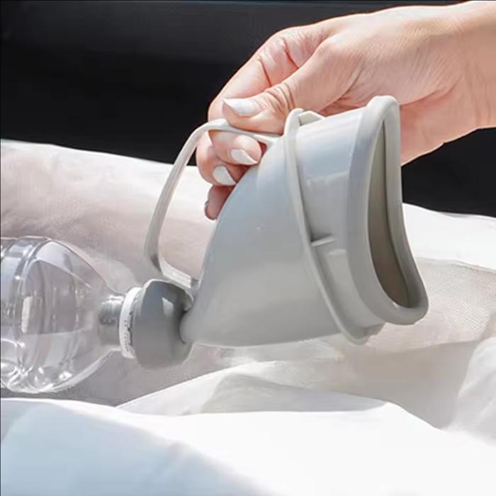 TERLARIS Pispot Dewasa Pria Wanita Unisex Tempat Kencing Corong Universal Travel Portable Emergency