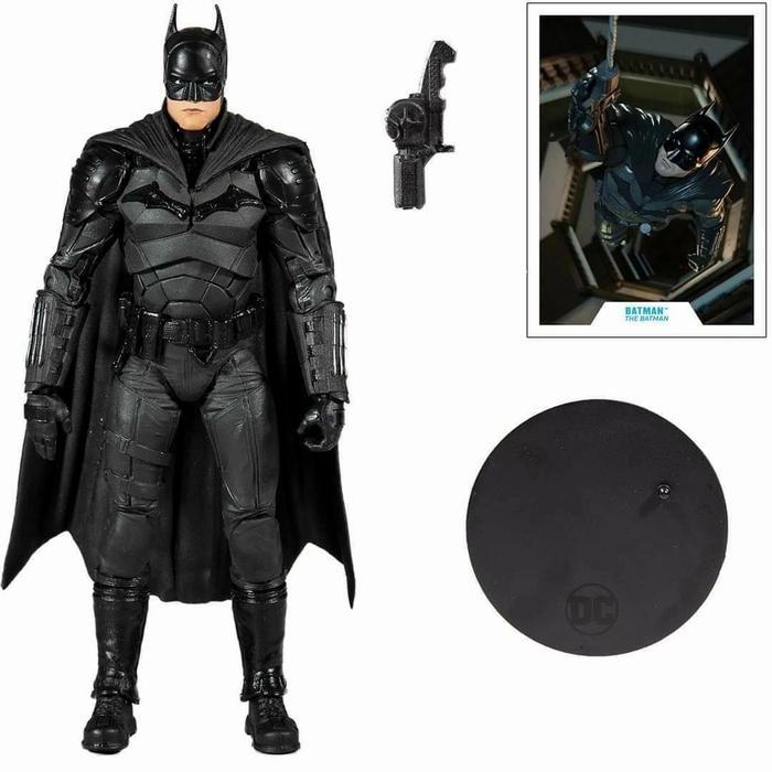 HOT SALE!!! MCFARLANE TOYS DC MULTIVERSE THE BATMAN MOVIE 2022 ROBERT PATTINSON TERMURAH