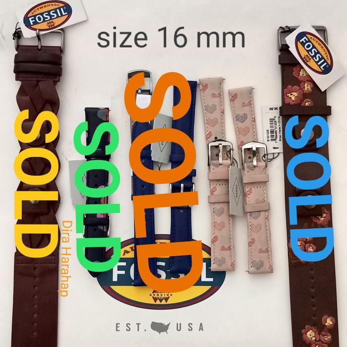 Fossil Strap Watch size 16 mm