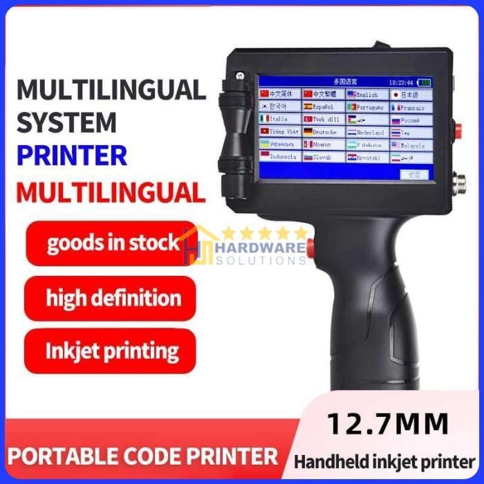 Mesin Coding Expired Date Logo Portable Handheld Printer Inkjet