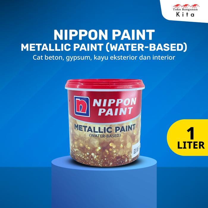 Cat Kayu & Besi Nippon Paint Metallic Paint - 1L