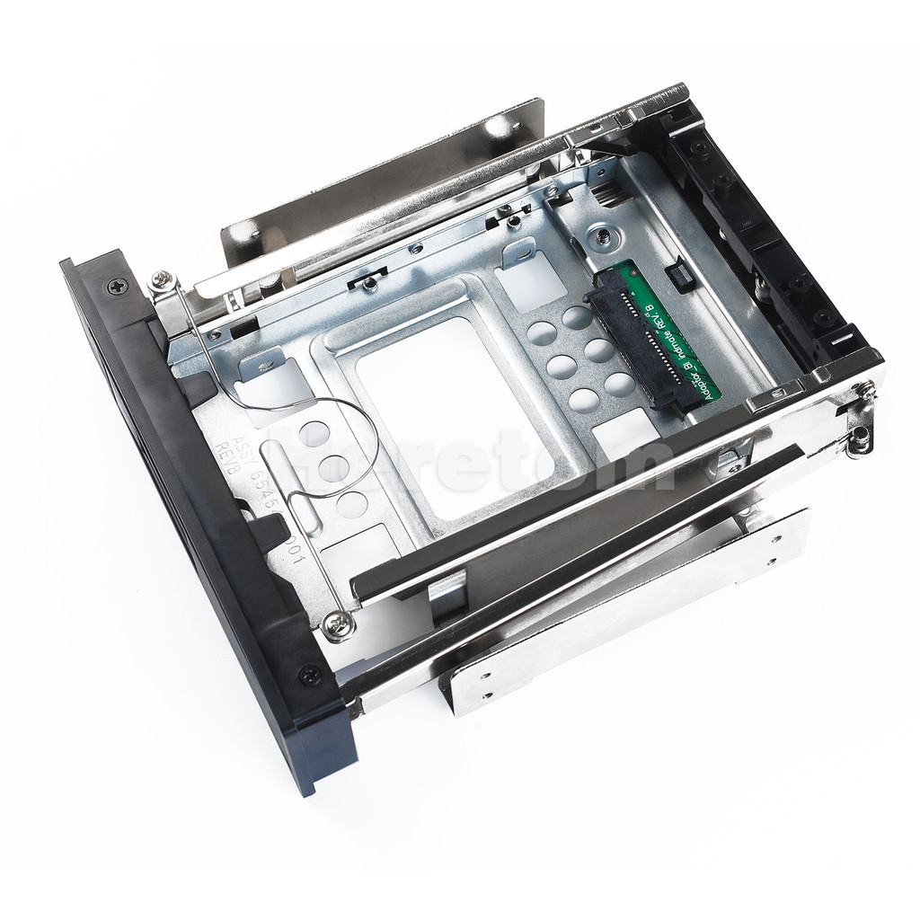 NEW 5.25" Optical Bay to 2.5" 3.5" Internal Hot swap HDD Mobile Rack for Single tray-less Enclosure