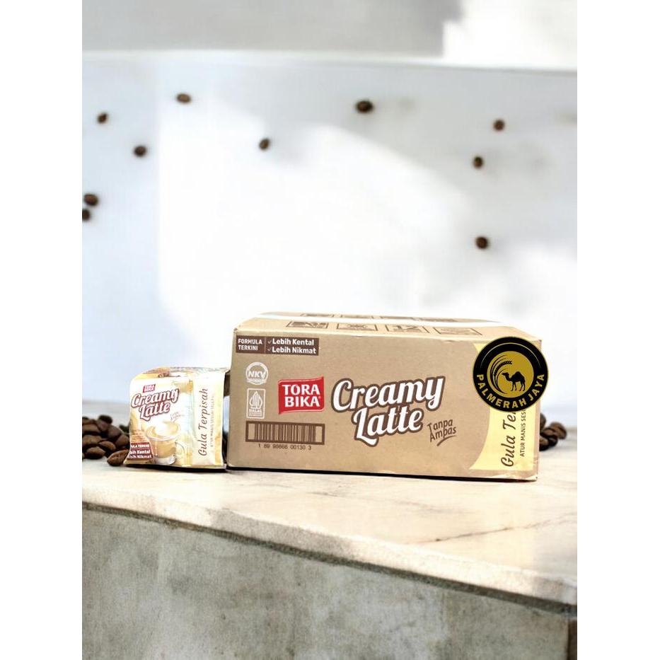 Terlaris Torabika Creamy Latte 1dus (12renceng)