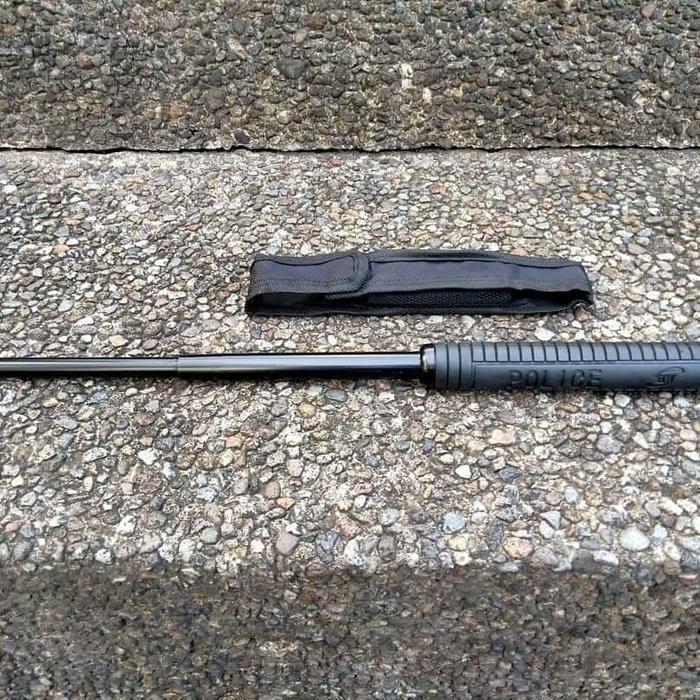 Terlaris BATON STICK POLISI POLICE TONGKAT BESI POLISI HITAM