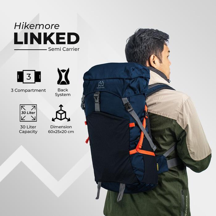 Eiger Aoki Adventure Tas Ransel Pria Outdoor Semi Carrier Hikemore Linked Terbaru