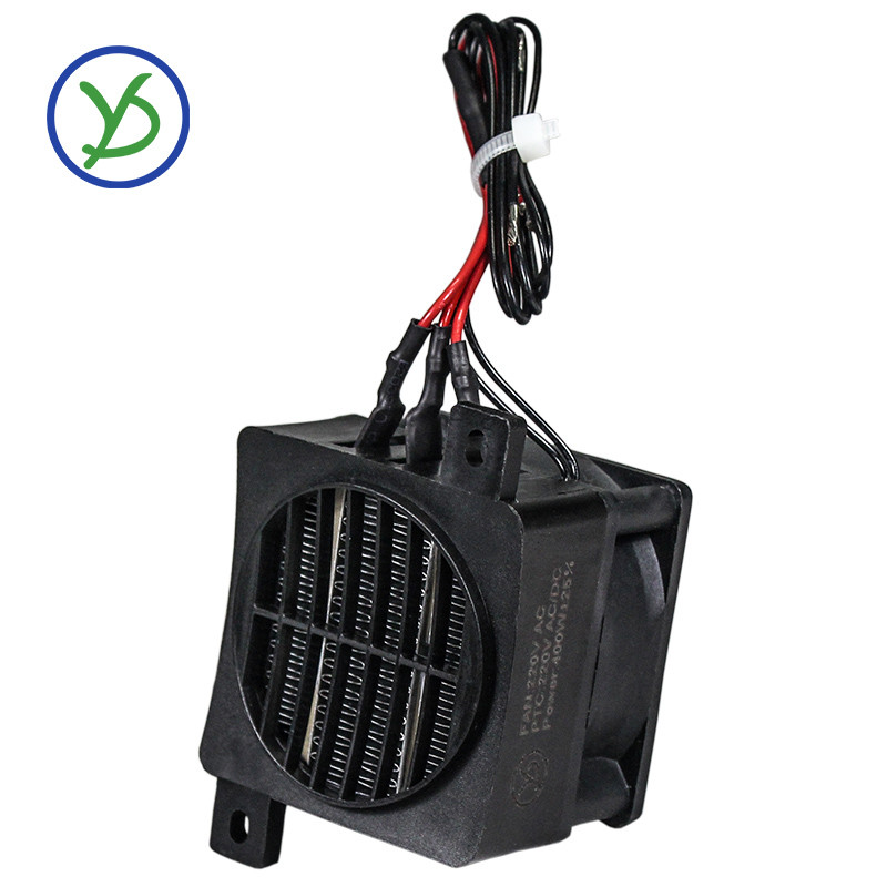 400W 24V DC Egg Incubator Heater Thermostatic PTC fan heater heating element Electric Heater Small S