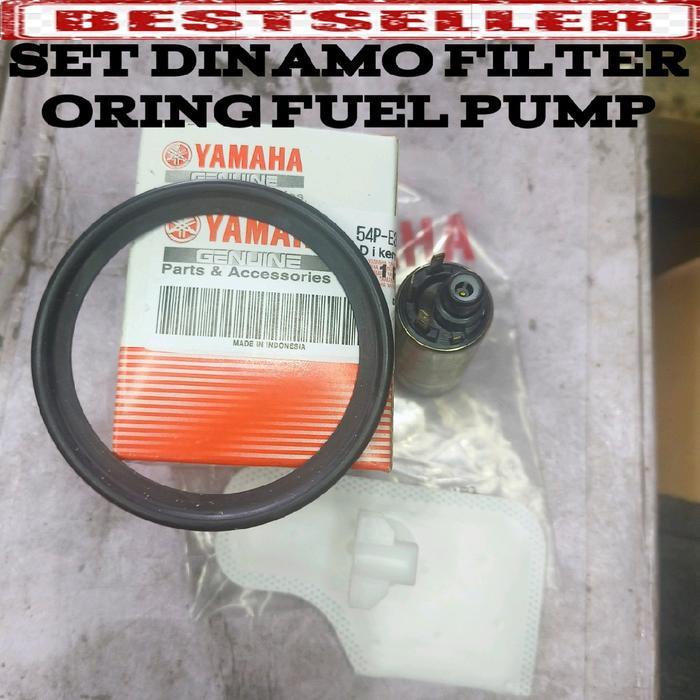 Filter Set Oring Dinamo Rotak Fuel Pump Pompa Bensin Mio J Mio Soul Gt Mx King Aerox Byson Nmax M3