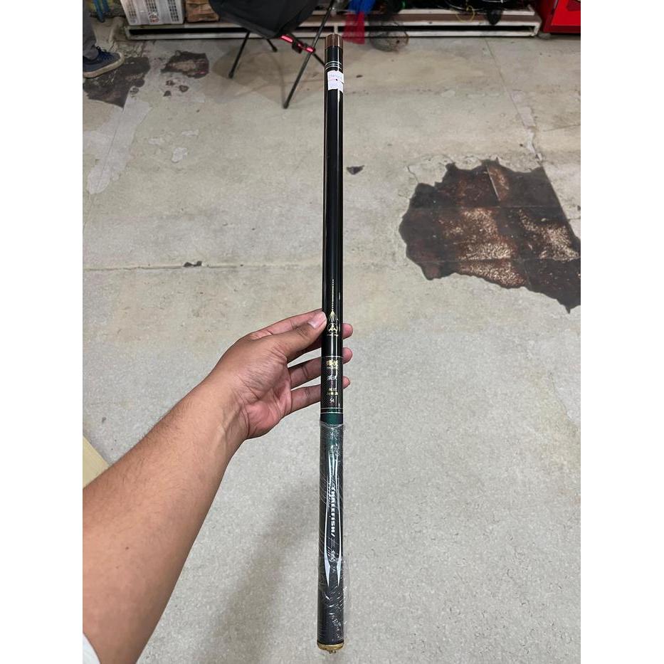Threefish Joran Pancing Tegak Zhenyue Carbon Ringan Alat Memancing Dengan Ringan