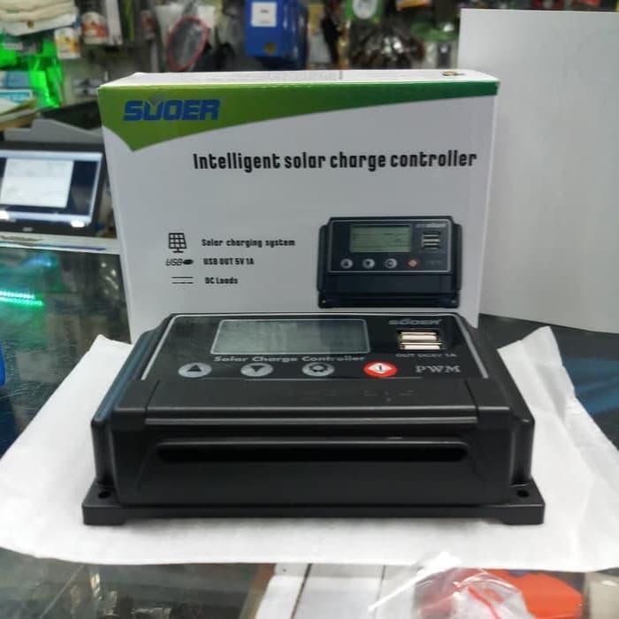 Suoer 12V 24V 30A PWM solar charger controller (ST-W1230)