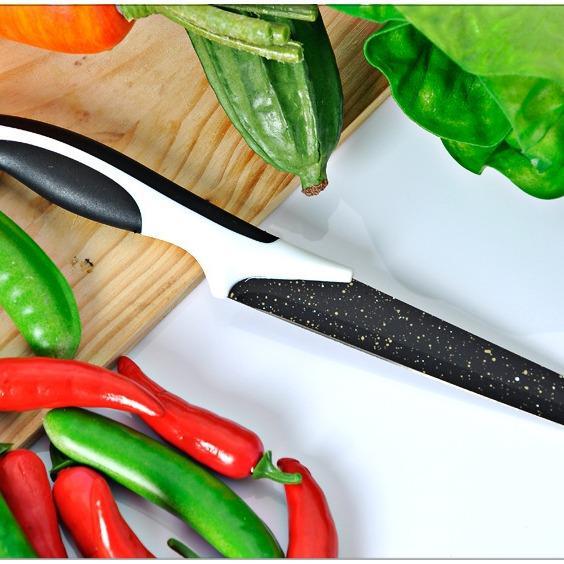 Sc Rt85 Satu Set Pisau Dapur Keramik Premium Set Pisau Batu Maifan Set Pisau Anti Lengket Granit