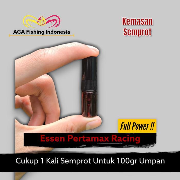 Essen Semprot Pertamax Racing Campuran Umpan Pancing Ikan 2Ml