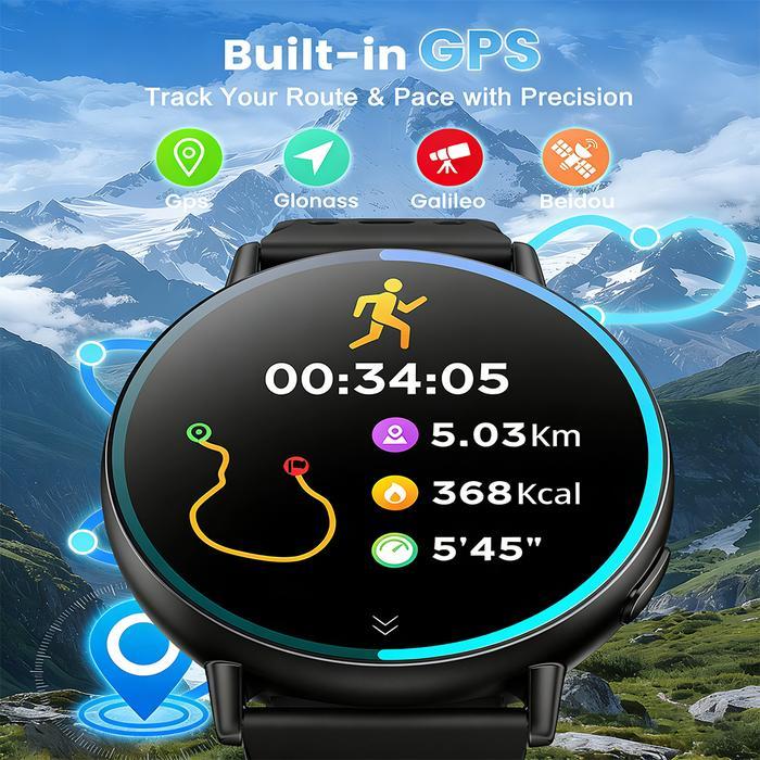 Timever Gps Mini Vivoactive Strava Smartwatch Strava Tahan Air 1Atm Kesehatan 24 Jam Kaca Berbentuk