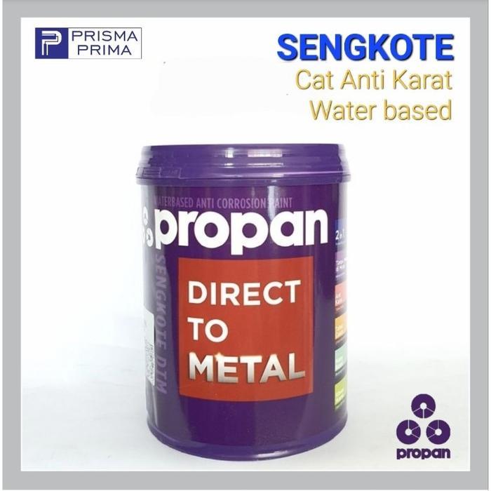 Cat Anti Karat Seng Galvanis Besi Propan SENGKOTE Waterbased