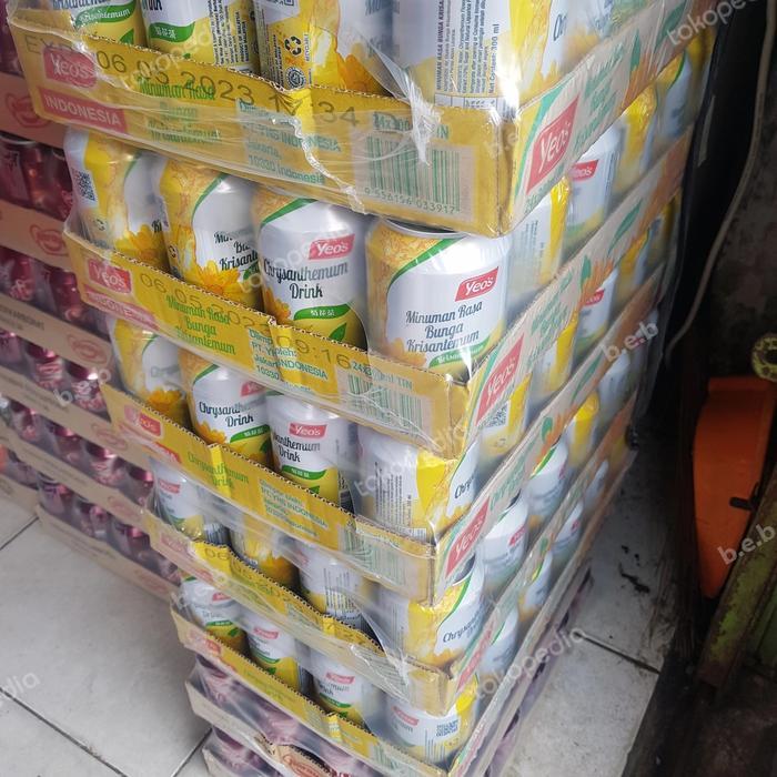 Yeos Chrysanthemum Kaleng 300Ml Minuman Imlek Minuman Kaleng Murah Gercep