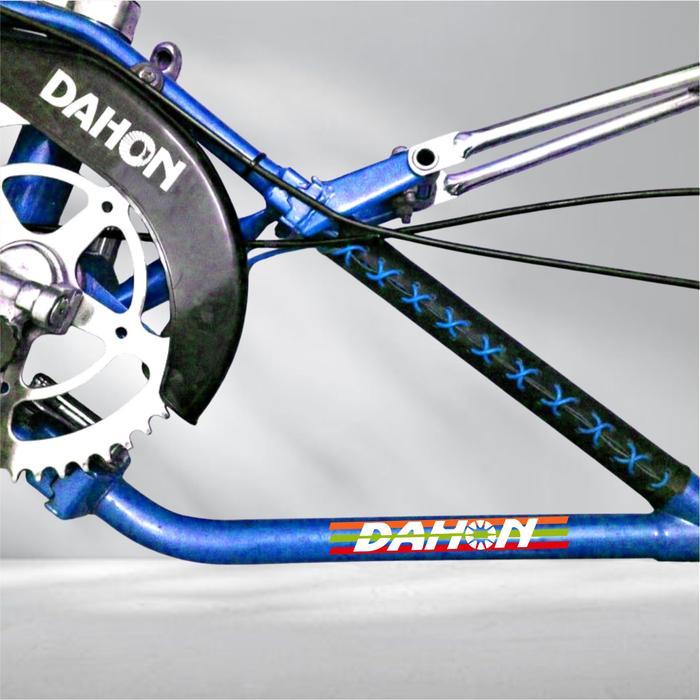 Ready Stiker Sepeda Dahon Classic Dahon California Stiker Transparan -Gratisongkir