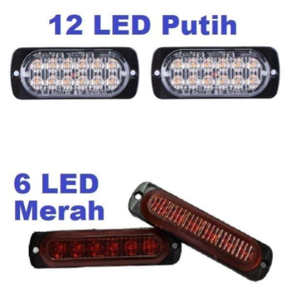 Lampu LED Truk Mobil Motor Tempel Samping Truck Car Side Lamp SideLamp Motorcycle