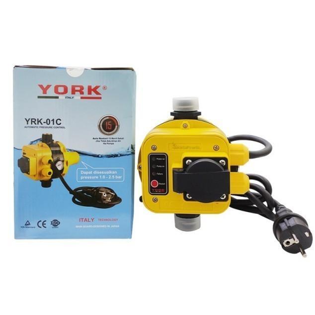 Otomatis Pompa Booster York YRK 01 C / YRK01-C Pressure control