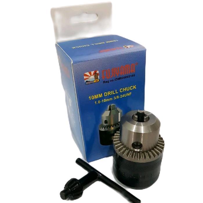 Krisbow - Kepala Bor 10Mm /Kepala Mesin Bor 10Mm / Drill Chuck 10Mm