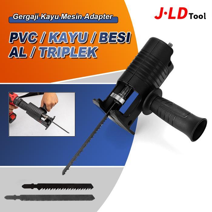 Krisbow - Gergaji Kayu Mesin Adapter Reciprocating Saw Jigsaw Bor Tangan Konektor Jig Saw Listrik