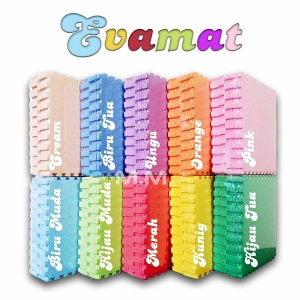 Terlaris MATRAS / EVAMAT POLOS / GAMBAR / ANGKA / ANGKA GAMBAR MEREK EVAMAT