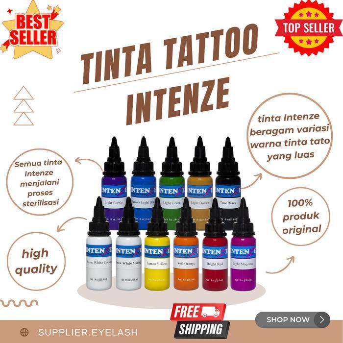 Tinta Tato Intenze 15Ml Tatoo/Tato/Tattoo/Tatoo