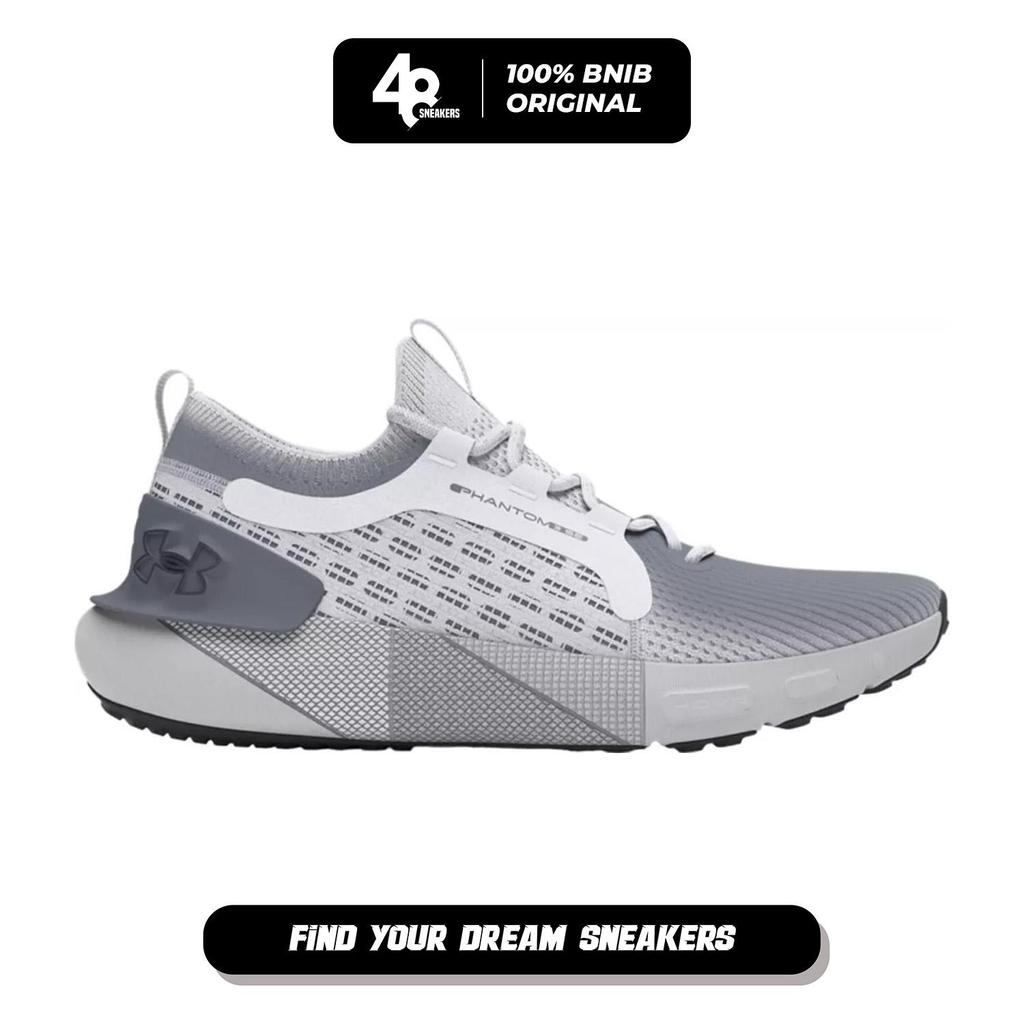 Sepatu Lari Unisex Hovr Phantom 3 Se Fd White Grey (3027770-100) Original