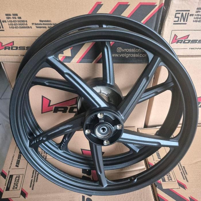 Brudo - Velg Racing Supra Fit New ,Supra Fit X ,Revo Lama Belakang Teromol ,Depan Cakram Baut 4 Disc