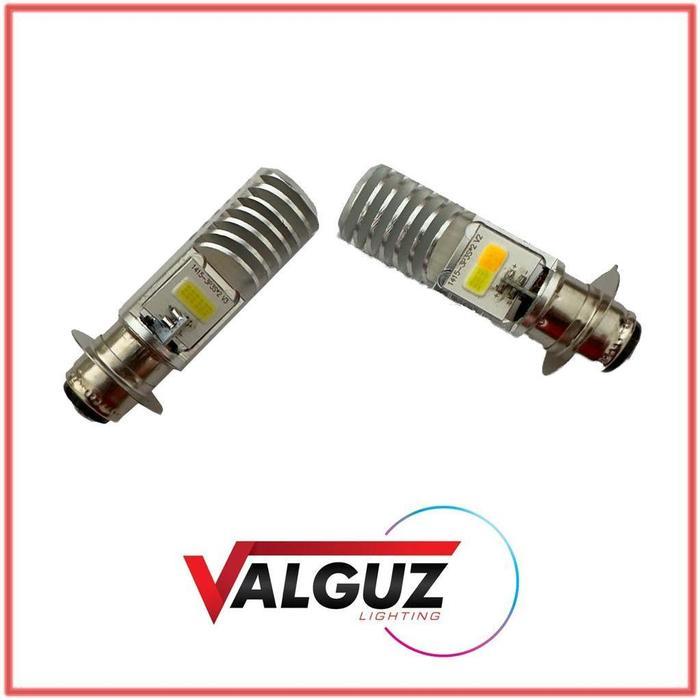 Valguz LED H6 Lampu Sorot Depan Motor 2in1 (Universal)