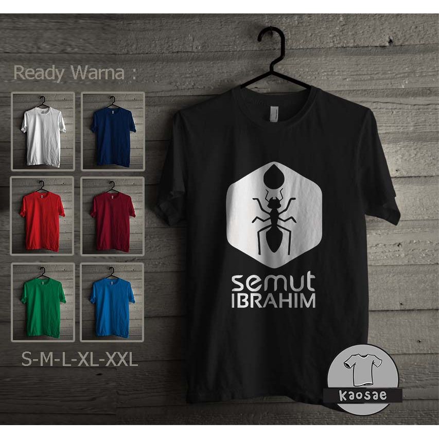 Kaos Semut Ibrahim Kaos Distro