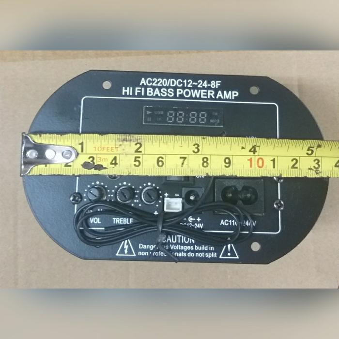 Kit Modul Amplifier Power Hifi Bass Bluetooth Ac Dc Tbk