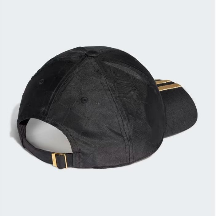 Adidas Originals Trefoil 3D Gold Logo Stripes Cap H09043 Topi Original #Gratisongkir