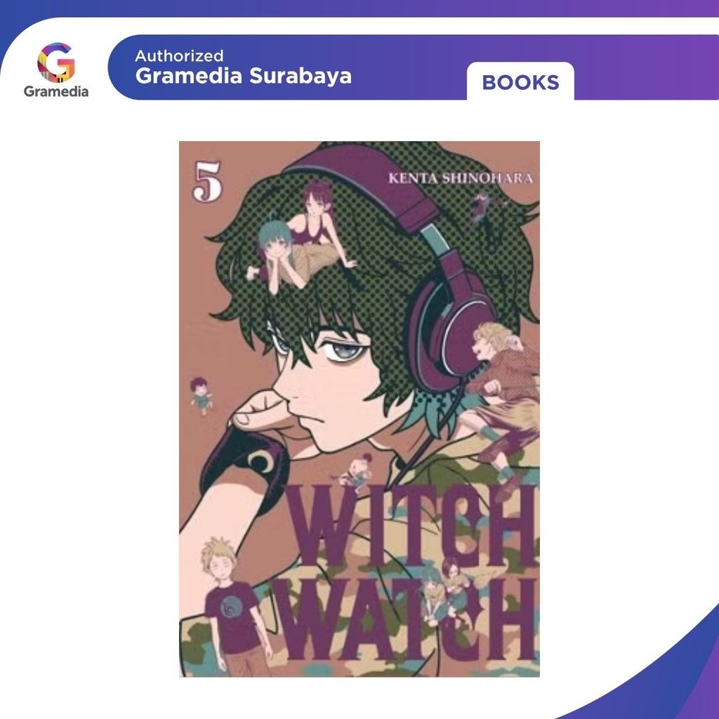 Gramedia Surabaya - Witch Watch 5