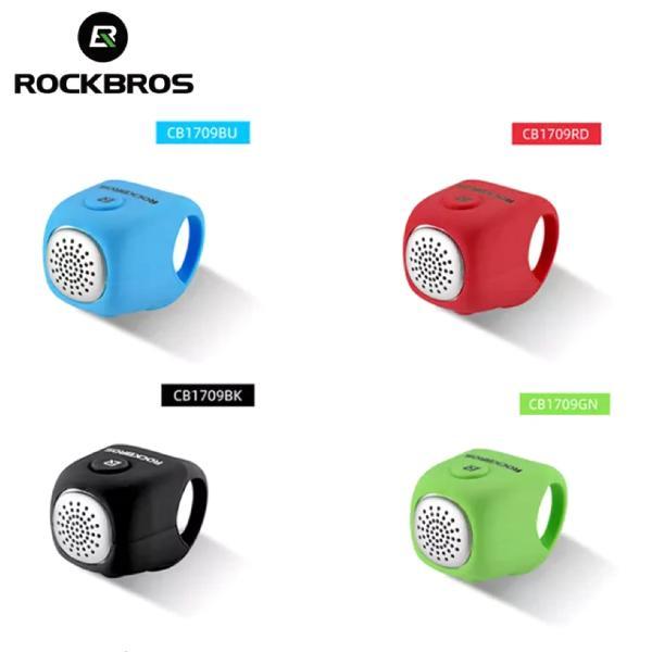 Bel Sepeda Anak Rockbros Bel Sepeda Elektrik 2 Mode Ringtone Original #Gratisongkir