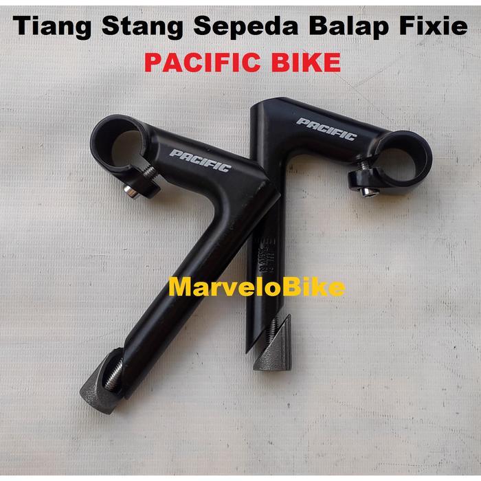Stem Bango Balap Fixie Roadbike Tiang Stang Sepeda Balap Fixie Roadbike 22.2Mm 25.4Mm Pacific