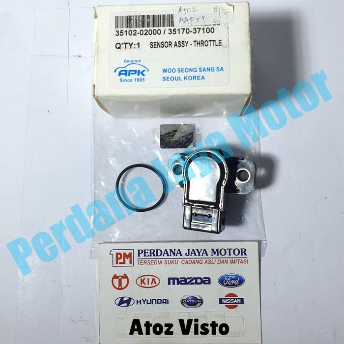 Sensor Throttle Position TPS Hyundai Atoz KIA Visto Picanto Lama Old Cosmo