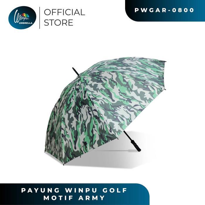 WINPU Payung Besar Jumbo Golf Premium Motif Army