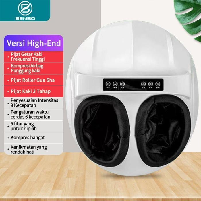 Mesin Portable Refleksi Kaki Listrik Pijat Kaki Pemanas Airbag/Pijat Kaki