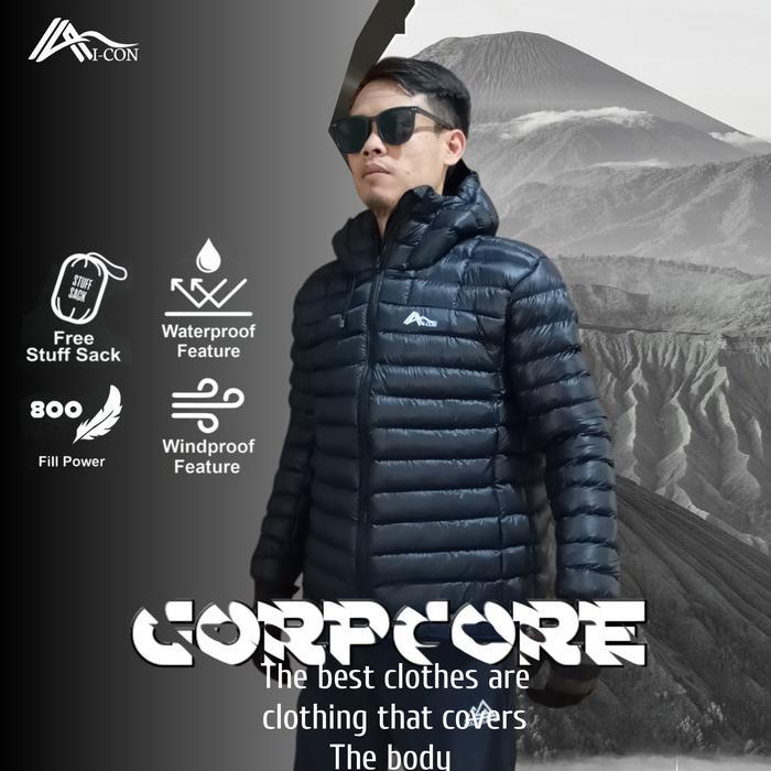 Consina Hike - Jaket Bulu Angsa Ultralight I-Con Original Karya Anak Bangsa